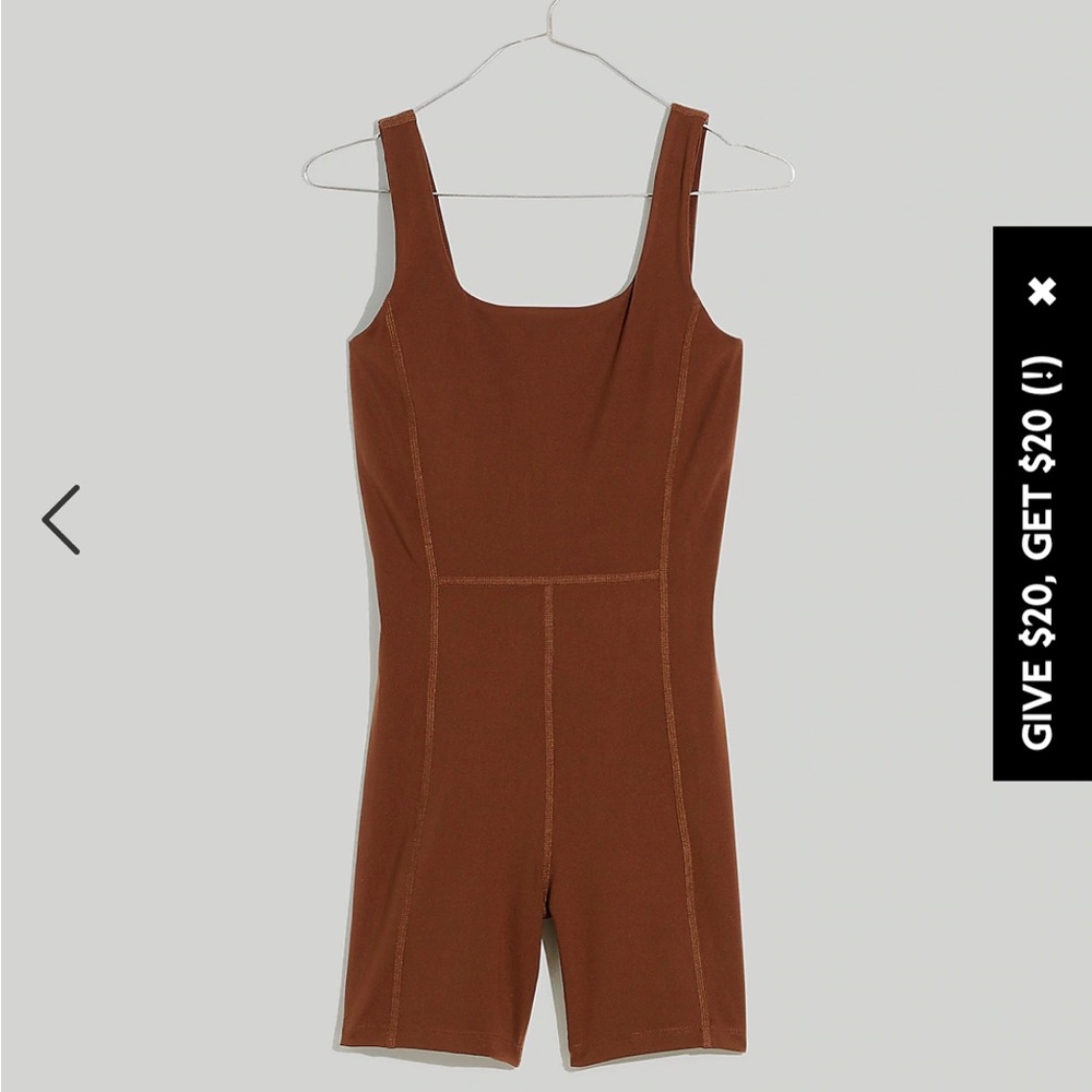 Madewell Knit Biker Unitard